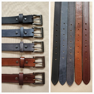 Dress Belt Line Up for Men and Women